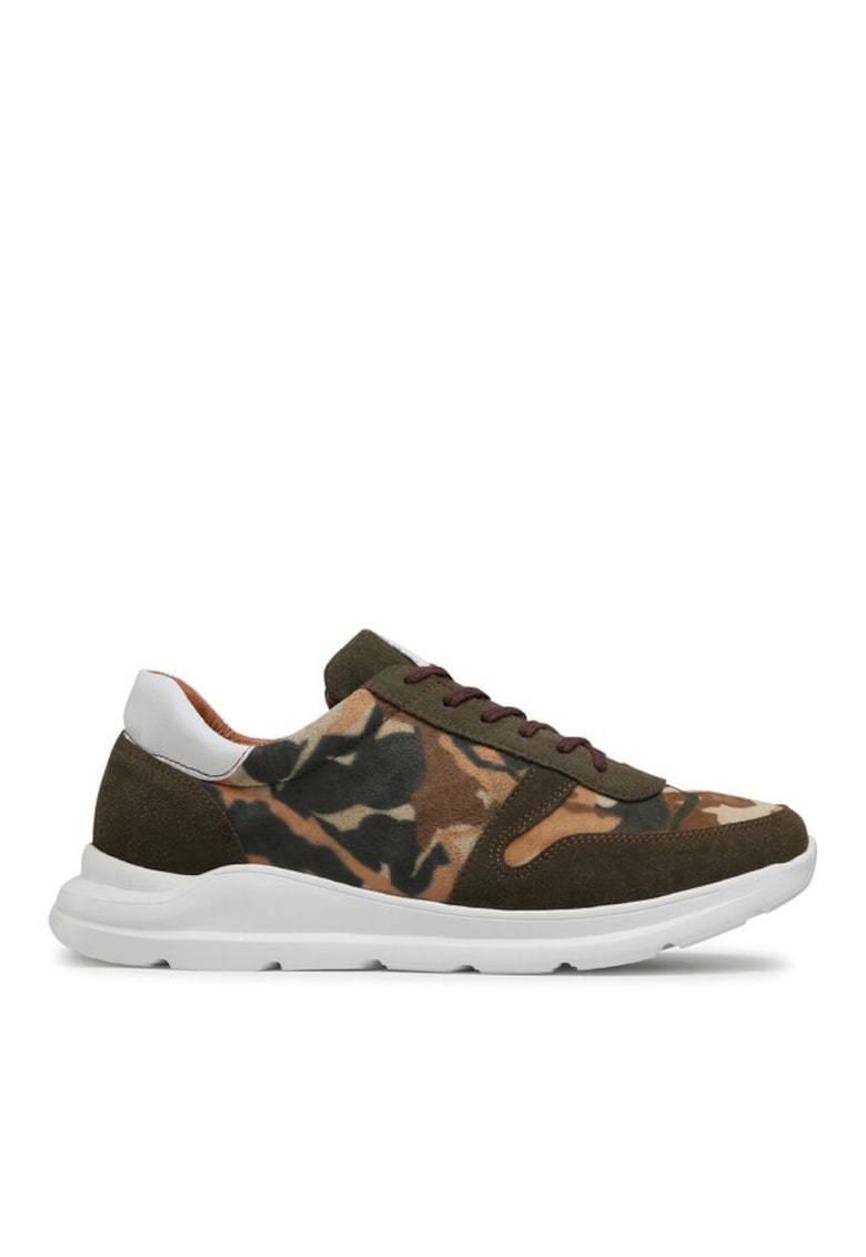 Мъжки маратонки 208415637 - Велур - Многоцветни - Многоцветен QUAZI