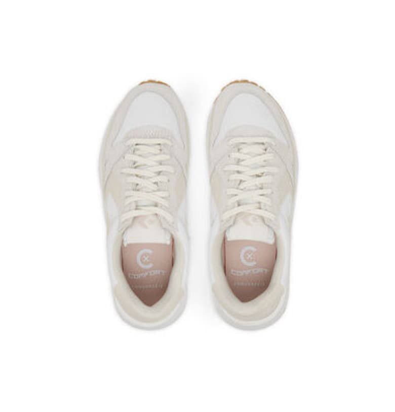 Мъжки маратонки - A13465C -  Естествена кожа - Бежов Converse