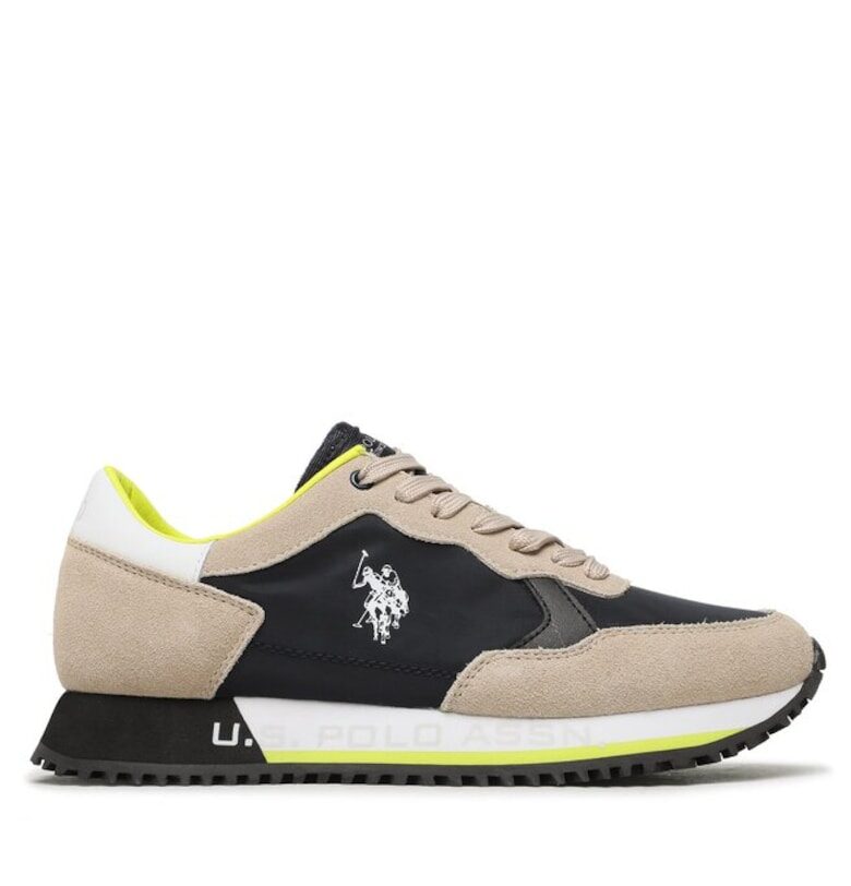 Мъжки маратонки US Pollo Assn - 302823215 - Текстил - Син - Син US Polo Assn