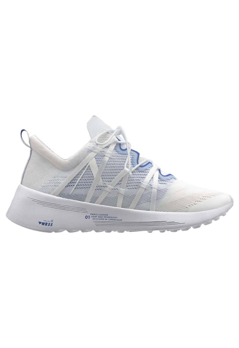 Мъжки маратонки Velcalite PWR55 - текстил - бели - Бял Arkk Copenhagen