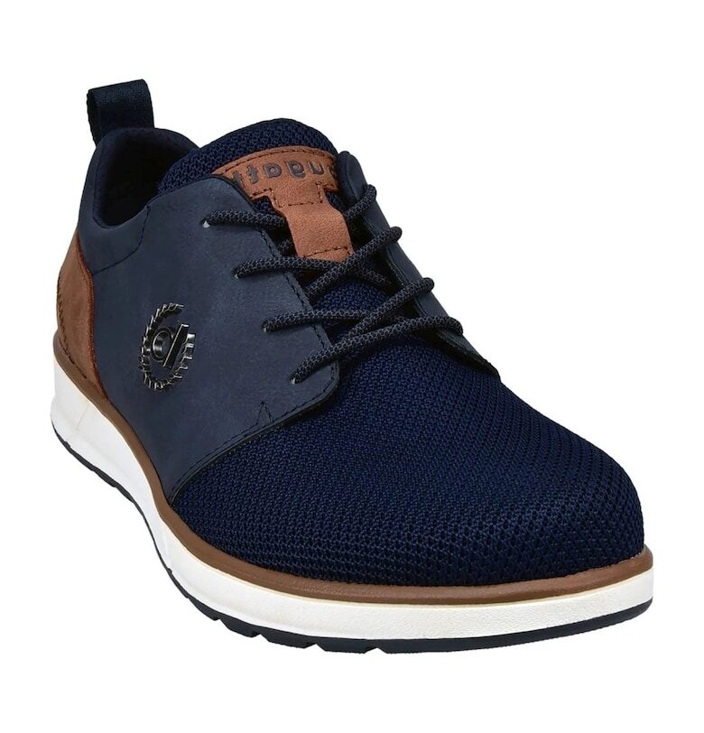 Мъжки маратонки  текстил - сини - Син Bugatti