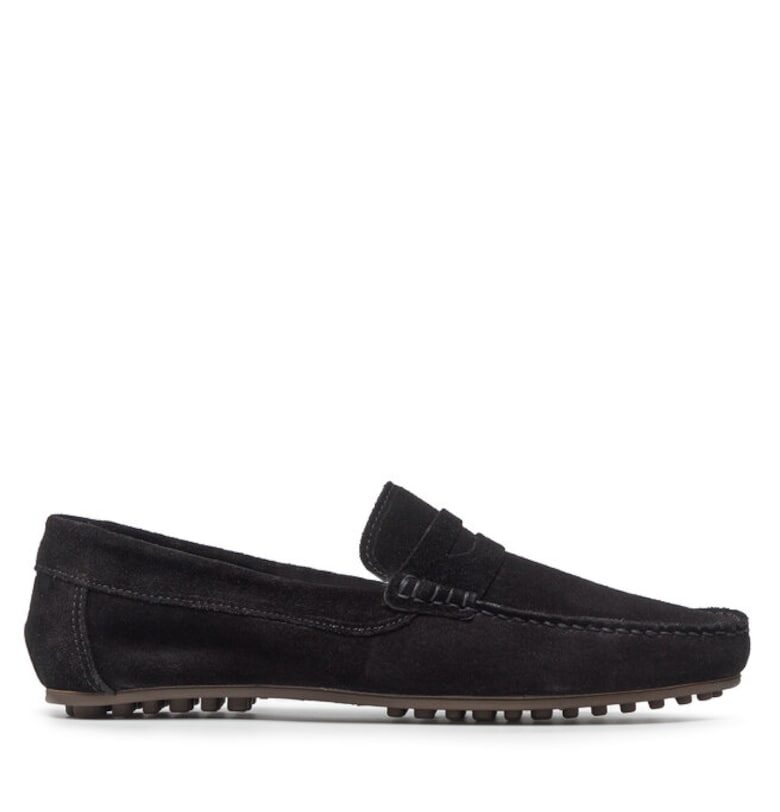 Мъжки мокасини  300317310 - Велур - Черен Filipe