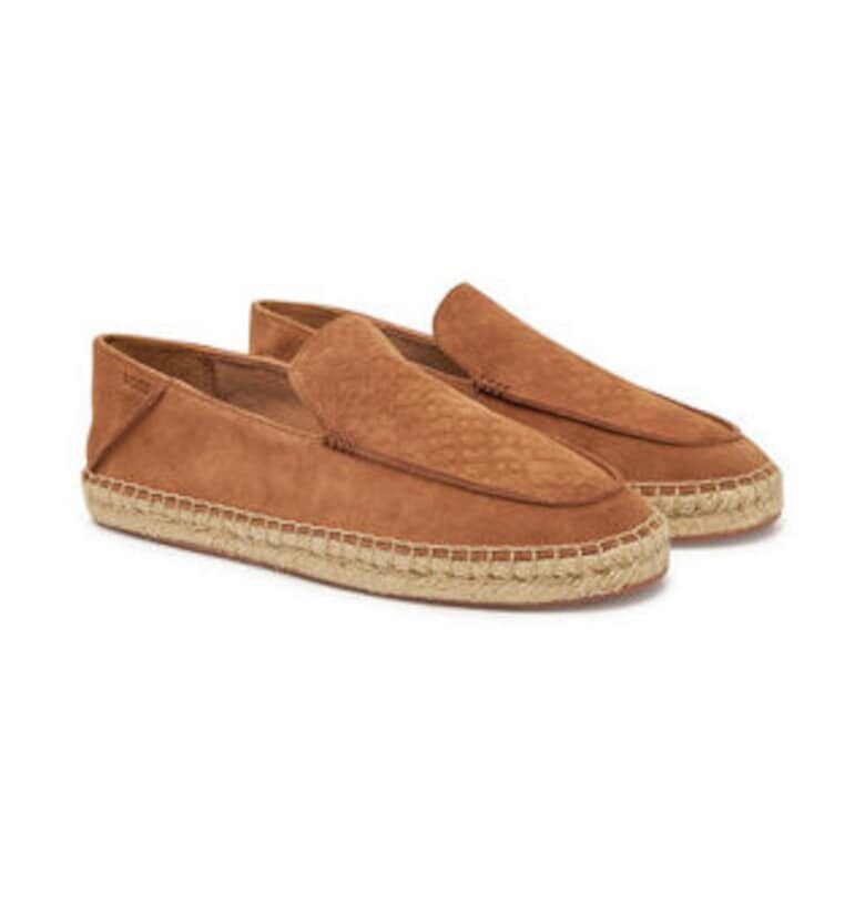 Мъжки мокасини  304959363 - Естествена кожа - Кафяв BOSS