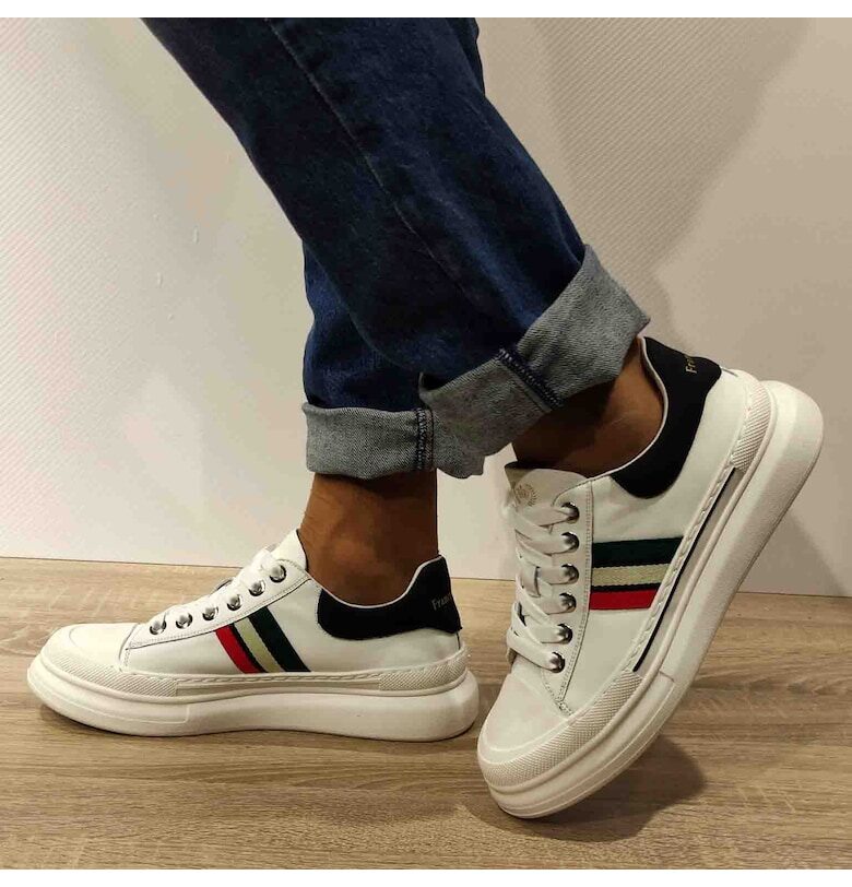 Мъжки обувки 02763 White - Бяло - Бял FRANCO GERARDO