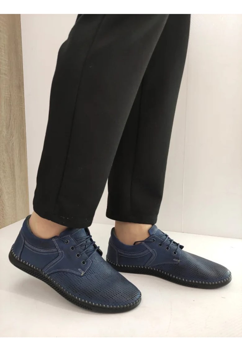 Мъжки обувки 138 Перфорирани - сини - Син BIO FLEX