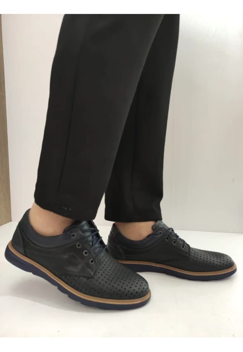 Мъжки обувки 407 - Перфорирани - Тъмносин - Тъмносин BIO FLEX