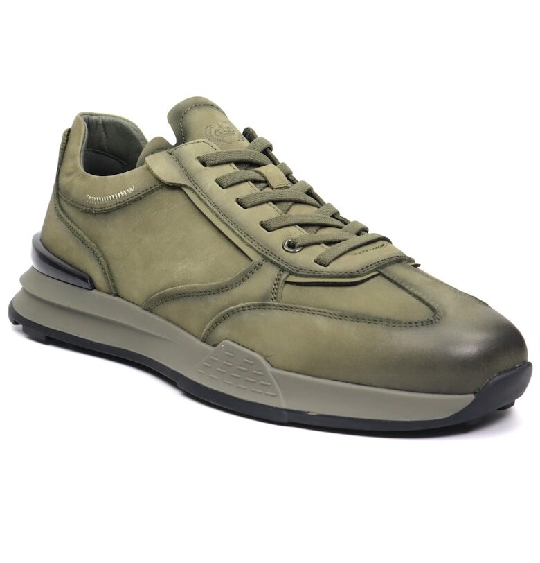 Мъжки обувки 8606 каки набук FRANCO GERARDO