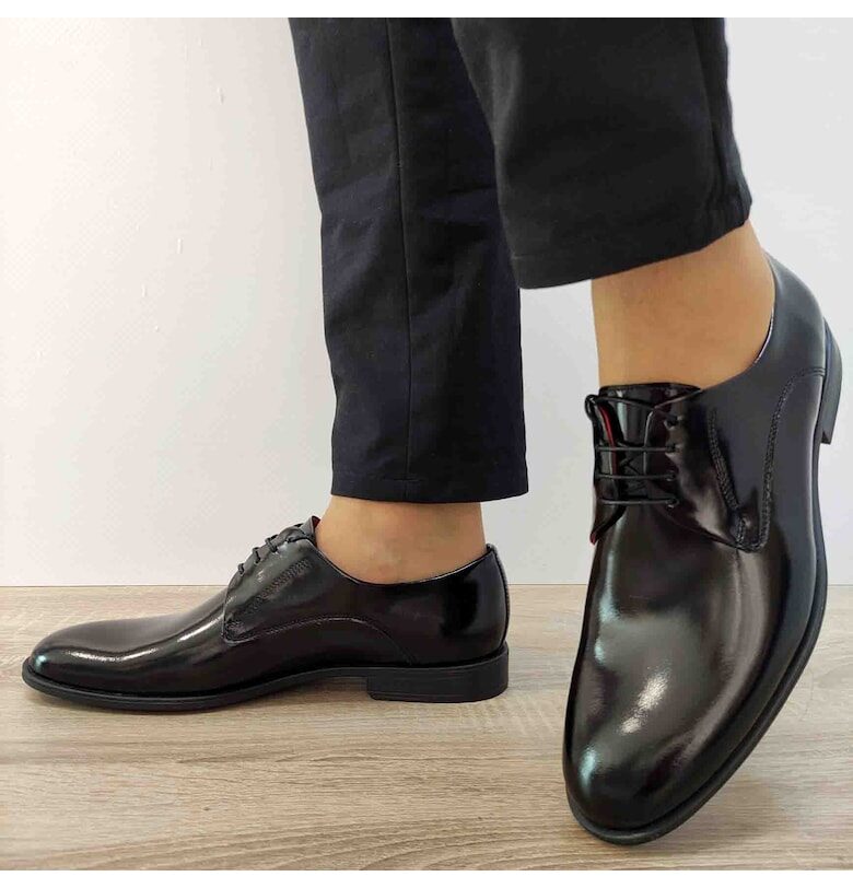 Мъжки обувки  9345-0013-00S09 - Лакирано черно Conhpol