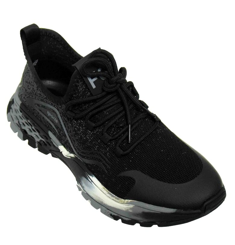 Мъжки обувки F Gerardo Fg043 - черни - Черен FRANCO GERARDO