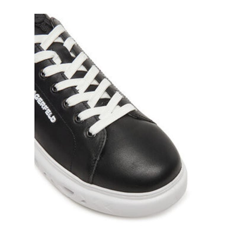 Мъжки обувки - KL54519A -  Естествена кожа - Черни - Черен Karl Lagerfeld