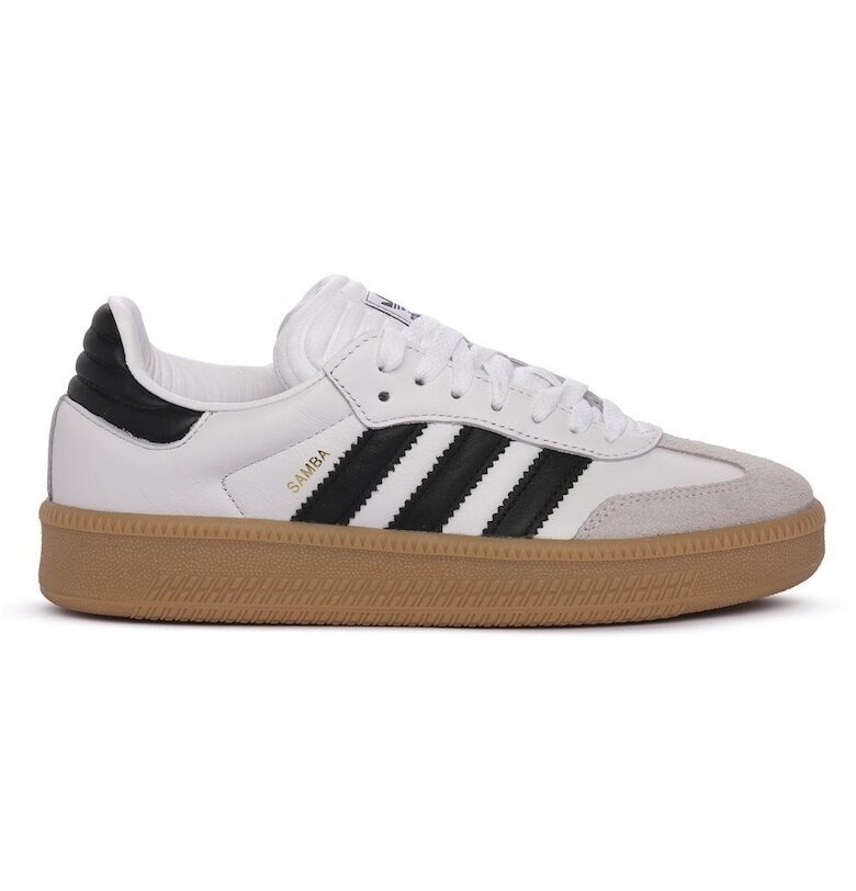 Мъжки обувки  Samba XLG - бежови - естествена кожа - оригинален дизайн - повишен комфорт adidas