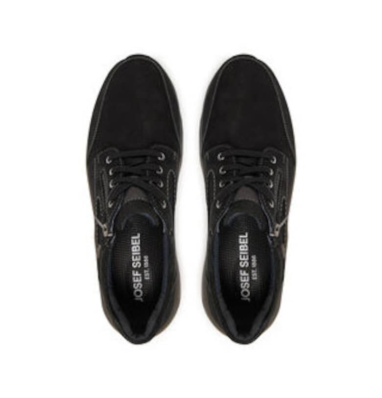 Мъжки обувки -  естествена черна кожа Josef Seibel