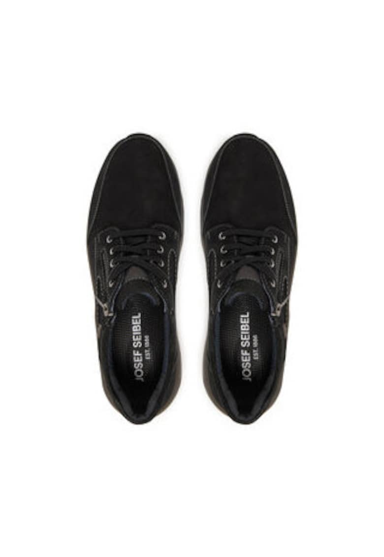 Мъжки обувки - естествена черна кожа Josef Seibel