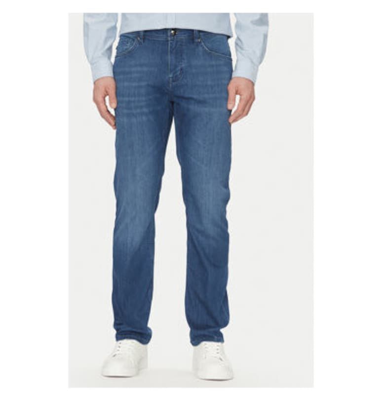 Мъжки панталон  10015801 30046824 - Памук/Лиосел - Син - Син Joop