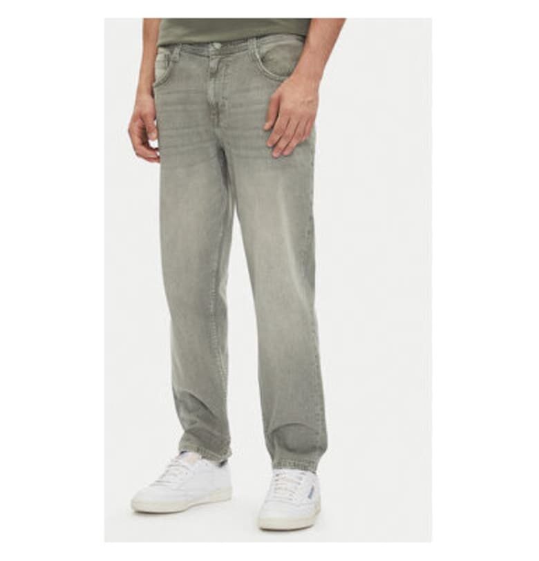 Мъжки панталон  1016328 - Памук/Еластан - Сив - Сив Mustang