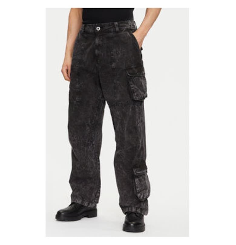 Мъжки панталон  156212 - памук - черен ALPHA INDUSTRIES