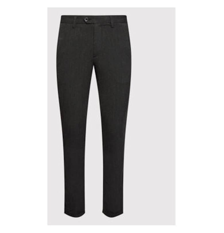 Мъжки панталон -  208773225 - Полиестер/Вискоза - Сив - Сив Jack and Jones