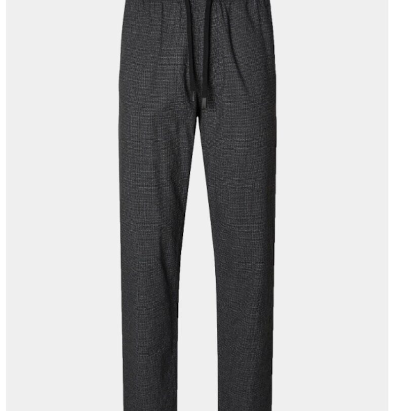 Мъжки панталон -  302926336 - Памук - Сив Selected Homme