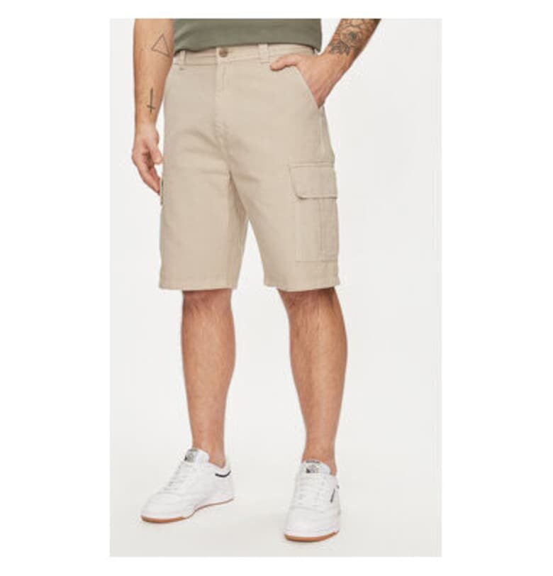 Мъжки панталон -  303595791 - Памук - Бежов - Бежов Lee