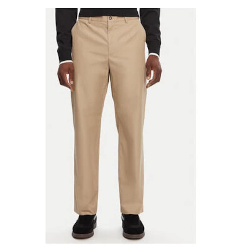 Мъжки панталон  305315014 - Памук/Коприна - Бежов - Бежов Dolce  Gabbana