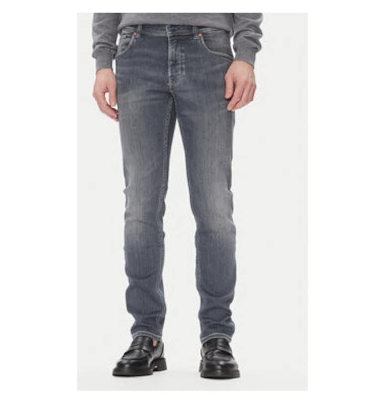 Мъжки панталон  3108D 76671C - Памук/Лиосел - Сив - Сив Bugatti