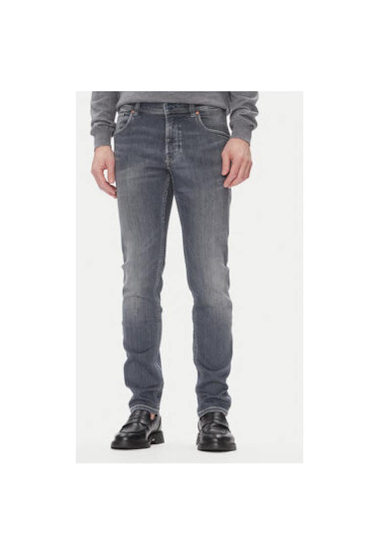 Мъжки панталон 3108D 76671C - Памук/Лиосел - Сив - Сив Bugatti