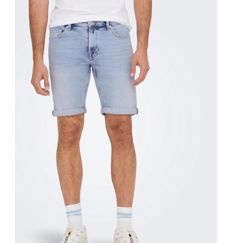 Мъжки панталон -  47403 - Памук - Син Only  Sons