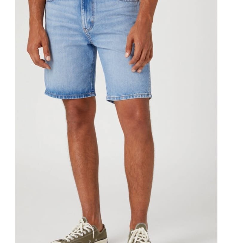 Мъжки панталон -  47795 - Памук - Син Wrangler