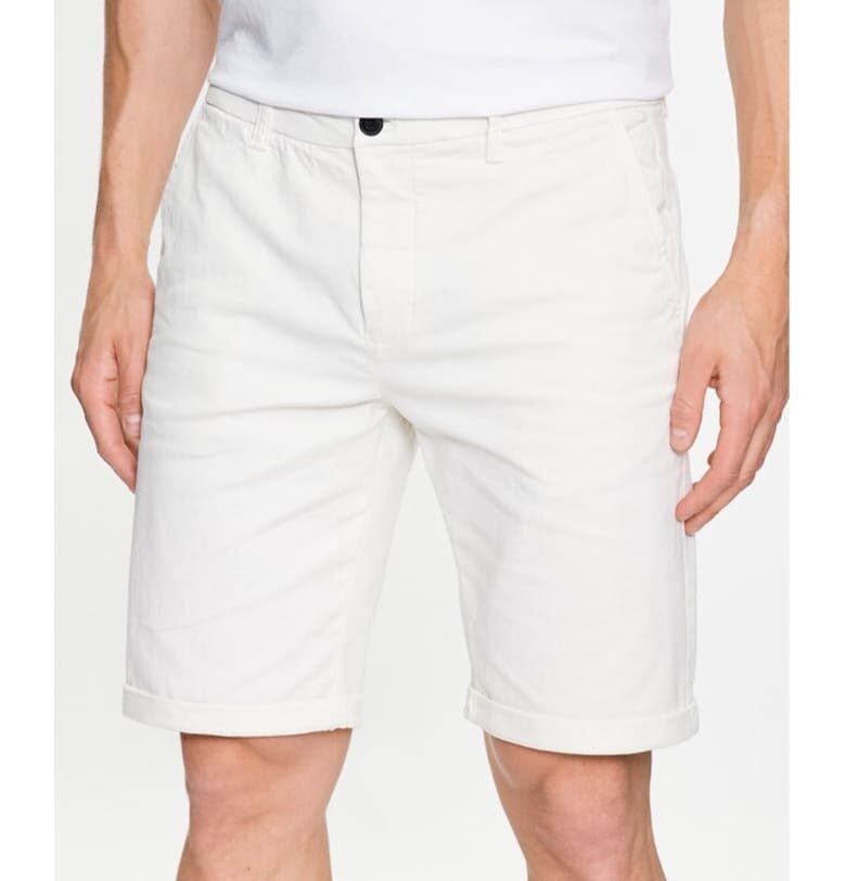 Мъжки панталон -  72108 - Памук - Бял LINDBERGH