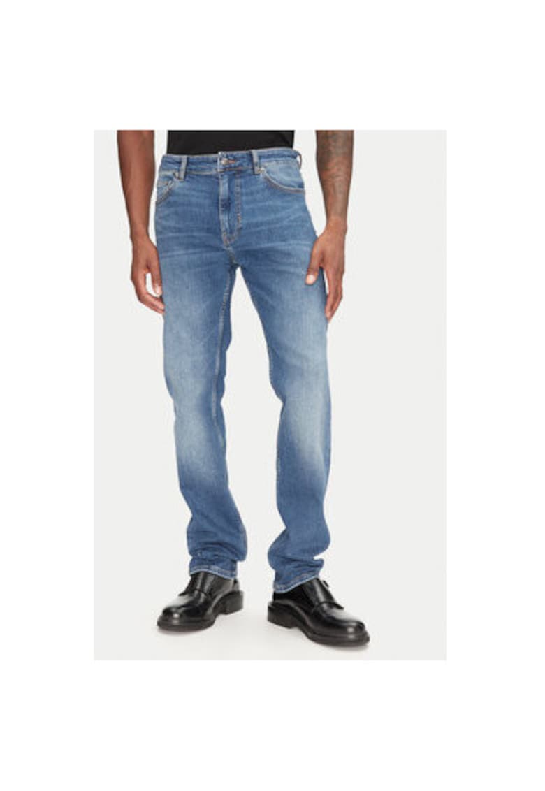 Мъжки панталон 78OAB5S0 CDWFM - Памук - Тъмносин - Тъмносин JUST CAVALLI