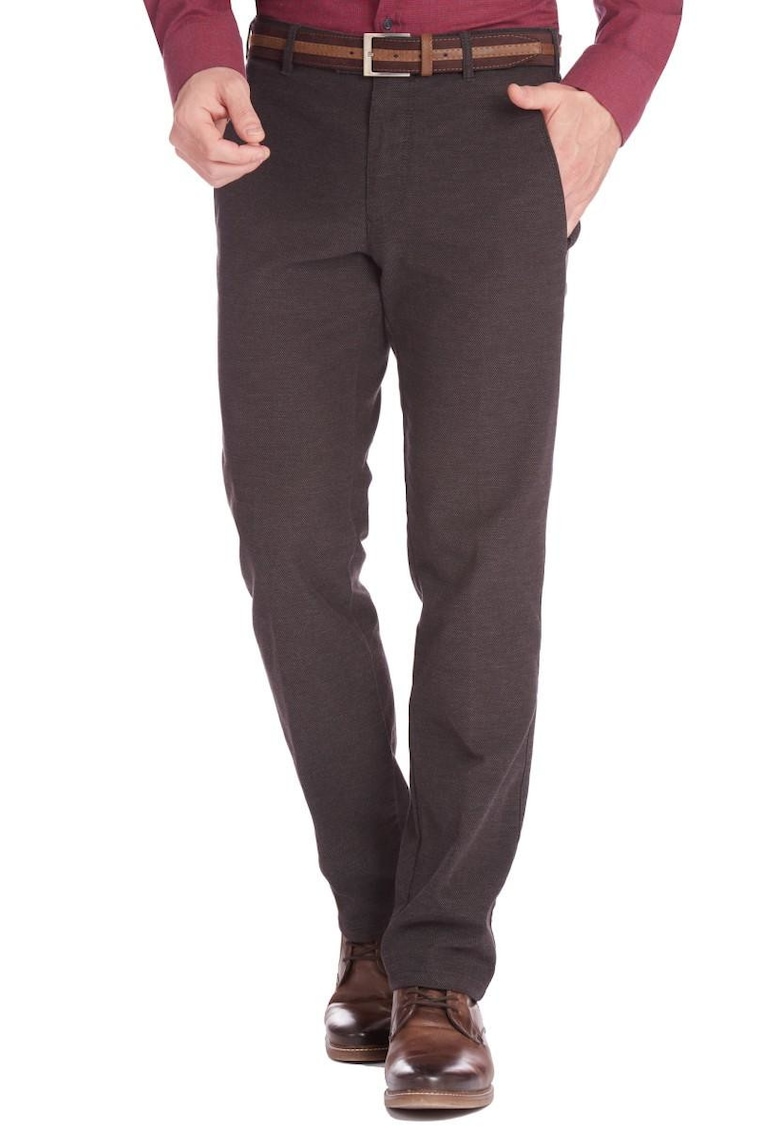 Мъжки панталон - Berlin 6630 - Кафяв Meyer