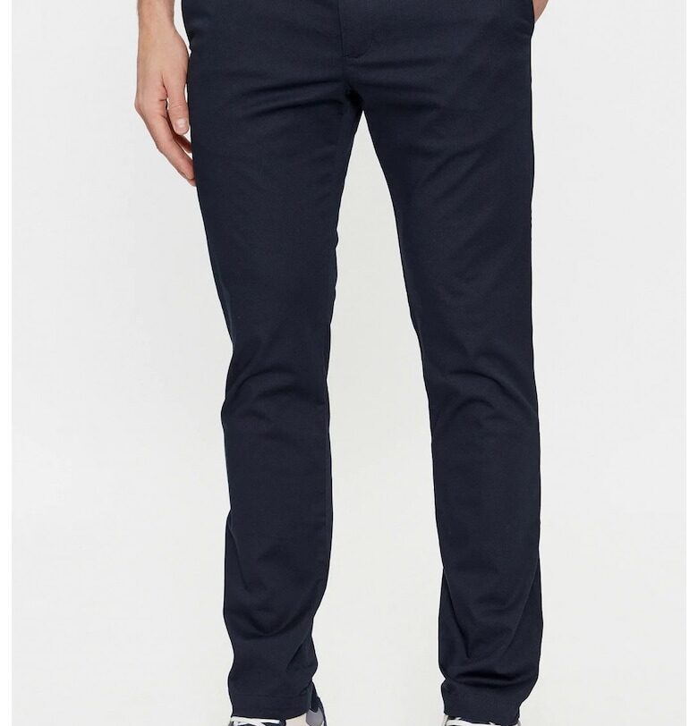 Мъжки панталон  Chino Bleecker Printed Structure MW0MW28642 - Тъмносин Tommy Hilfiger