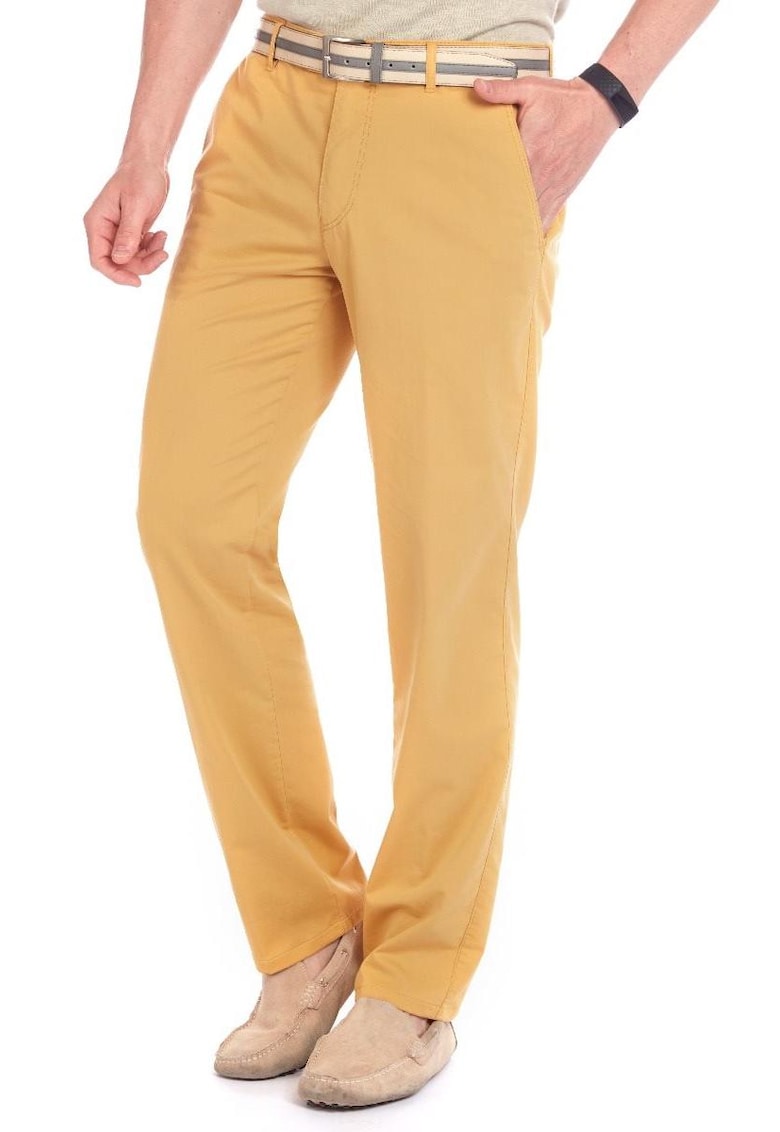 Мъжки панталон Eton 5557 Жълт W Wegener