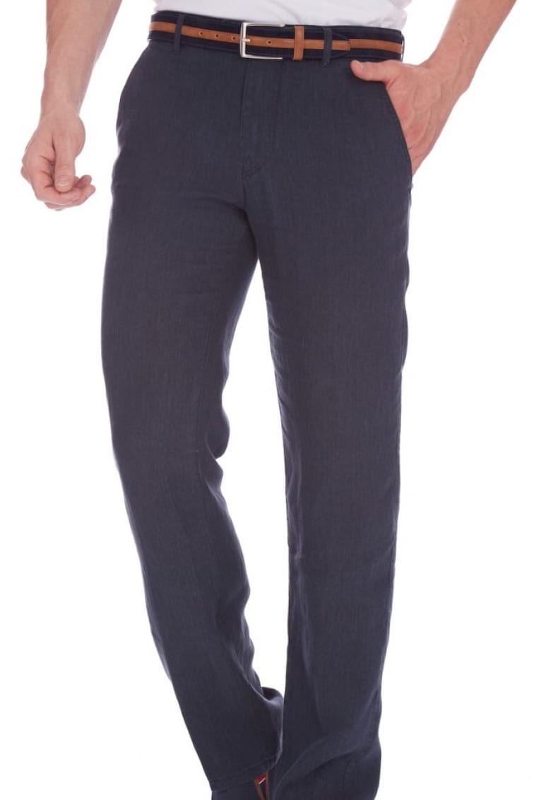 Мъжки панталон - Eton 5693 - тъмносин W Wegener