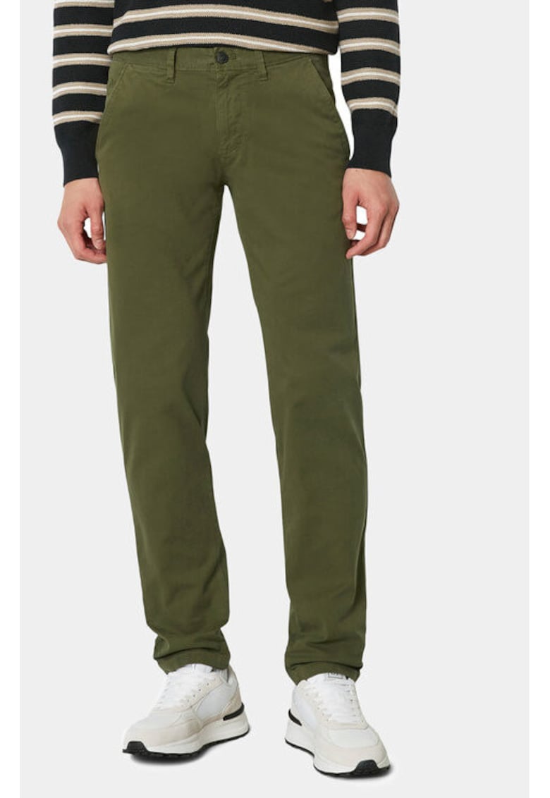 Мъжки панталон - Marc O'Polo - 304100758 - Памук - Зелен - Зелен marc o polo