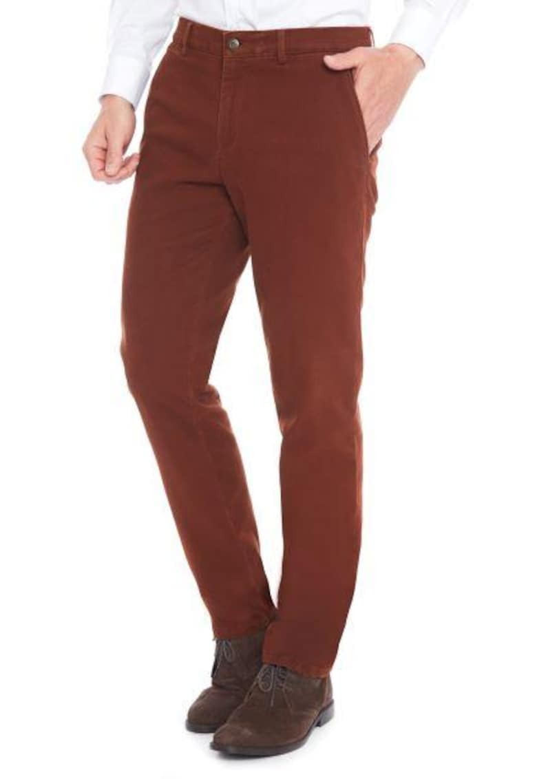 Мъжки панталон - Rover 6547 - Сив - Червен W Wegener