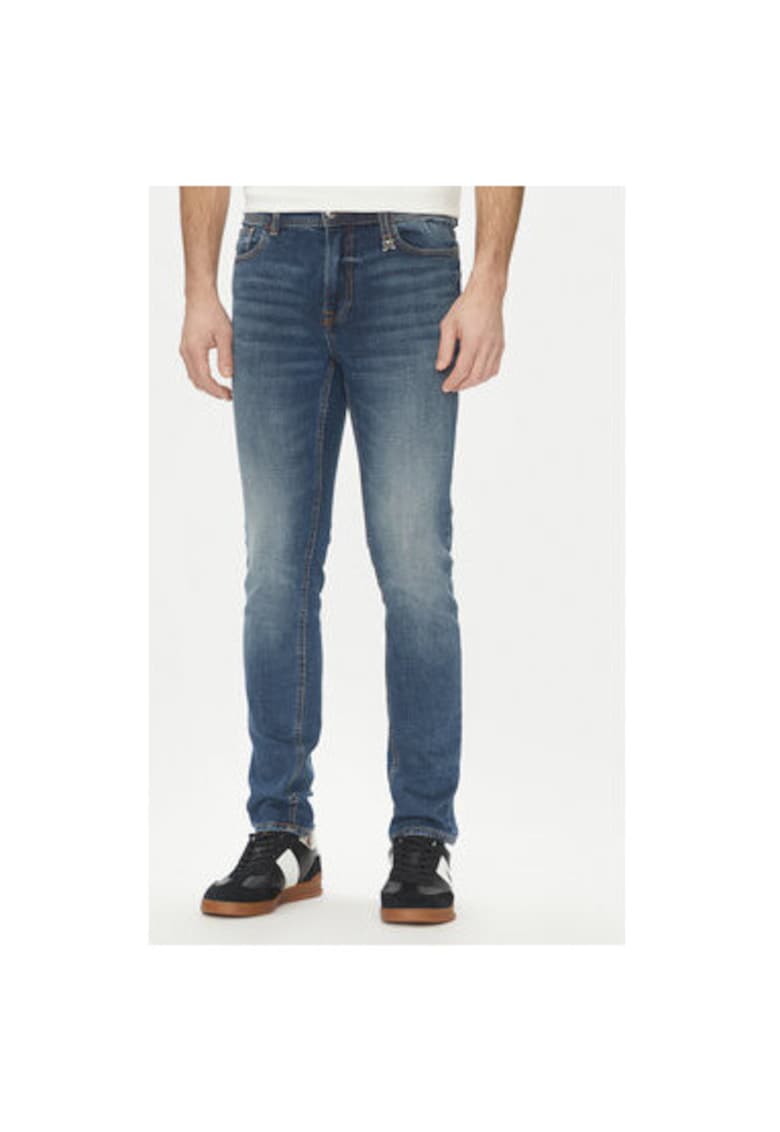 Мъжки панталон UMP25138JE - памук/еластан - син - Син Richmond x