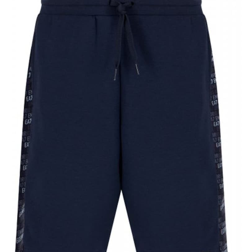 Мъжки панталон -  Бермуди - тъмносин - 63% памук - 37% полиестер Armani