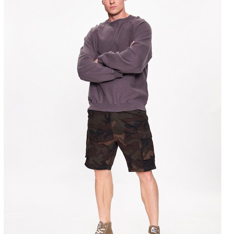 Мъжки панталон -  Памук - Зелен - Зелен BRAVE SOUL