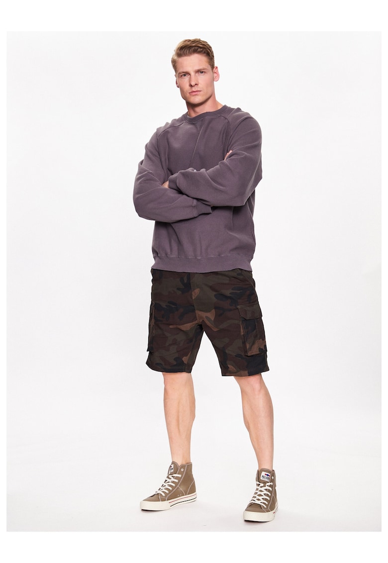 Мъжки панталон - Памук - Зелен - Зелен BRAVE SOUL