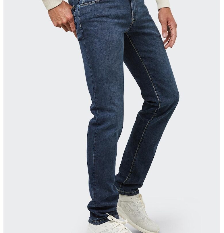 Мъжки панталони M - 5 от Meyer Slim 6207/18 син M5 by Meyer