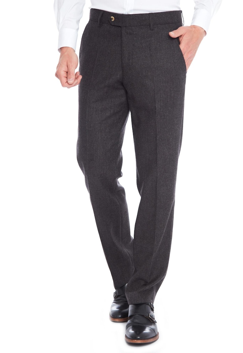 Мъжки панталони - Чикаго 6395 - Кафяви - Кафяв Meyer