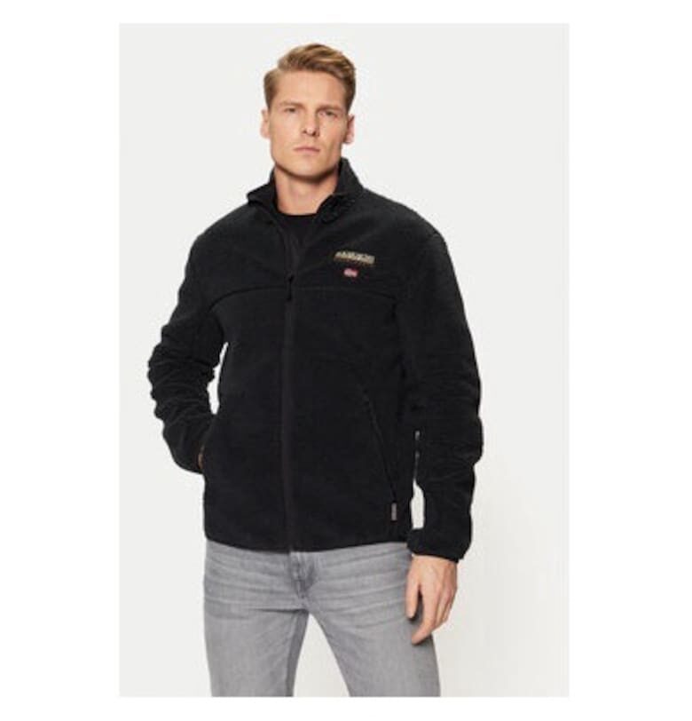 Мъжки полар -  304197345 - Рециклиран полиестер - S INTL - Черен Napapijri