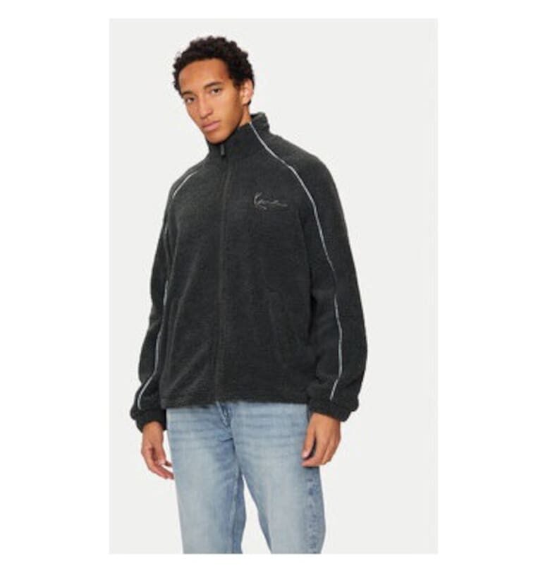 Мъжки полар -  304489198 - Полиестер - Черен Karl Kani