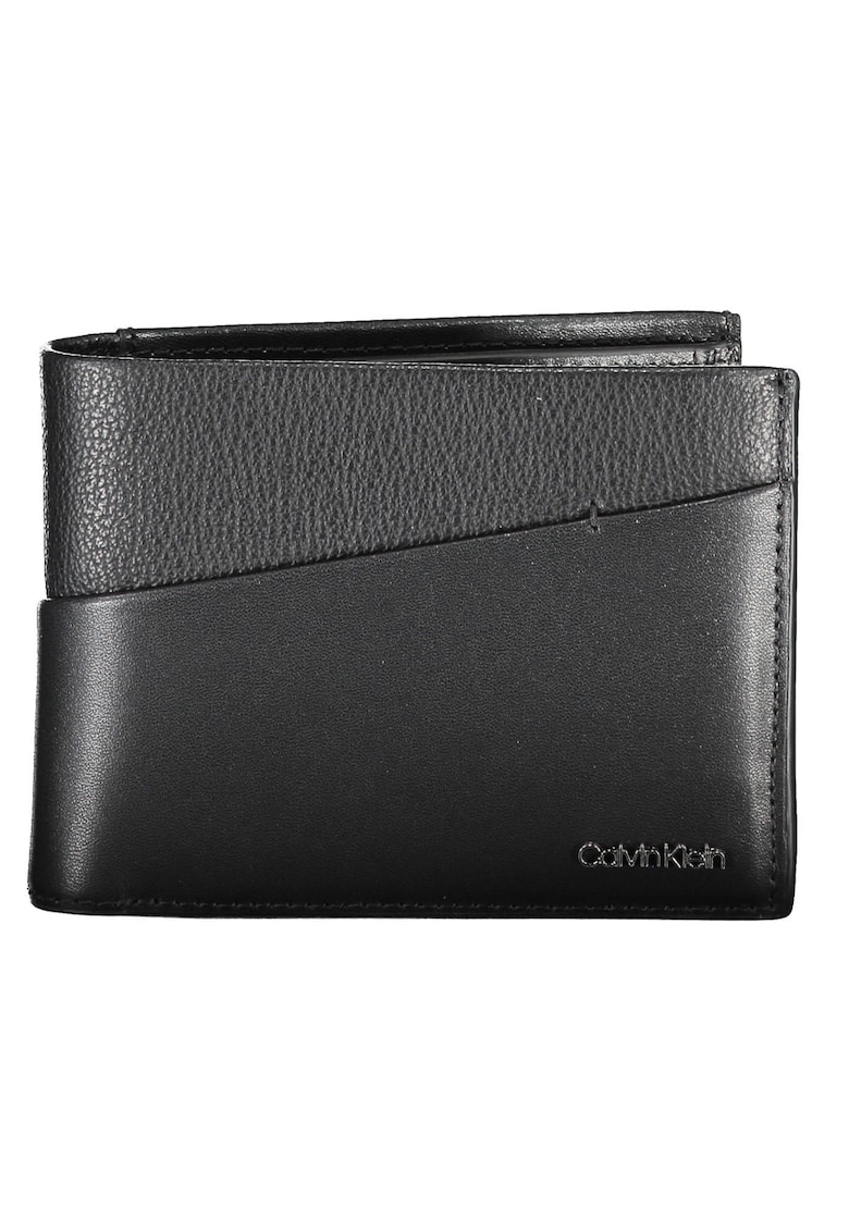 Мъжки портфейл Diagonal Trifold K50K510607 - Черен CALVIN KLEIN