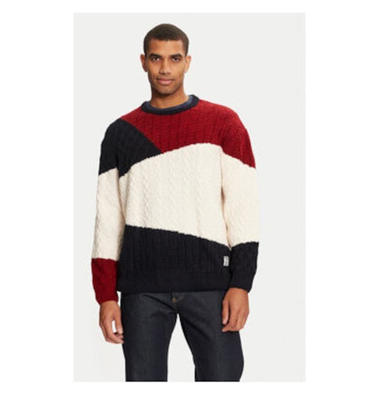 Мъжки пуловер -  304415913 - Акрил/Полиамид - Многоцветен - Многоцветен Pepe Jeans