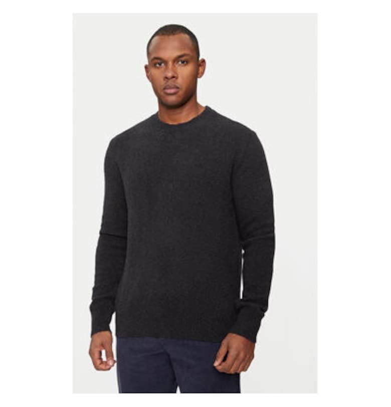 Мъжки пуловер -  304520617 - Памук/Найлон - Сив - Сив United Colors of Benetton