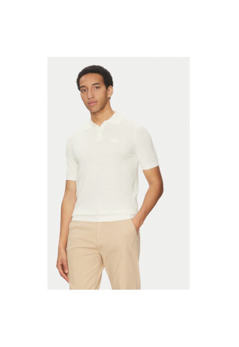 Мъжки пуловер 65121IW - Памук/Полиамид - Екрю - Екрю Robe Di Kappa