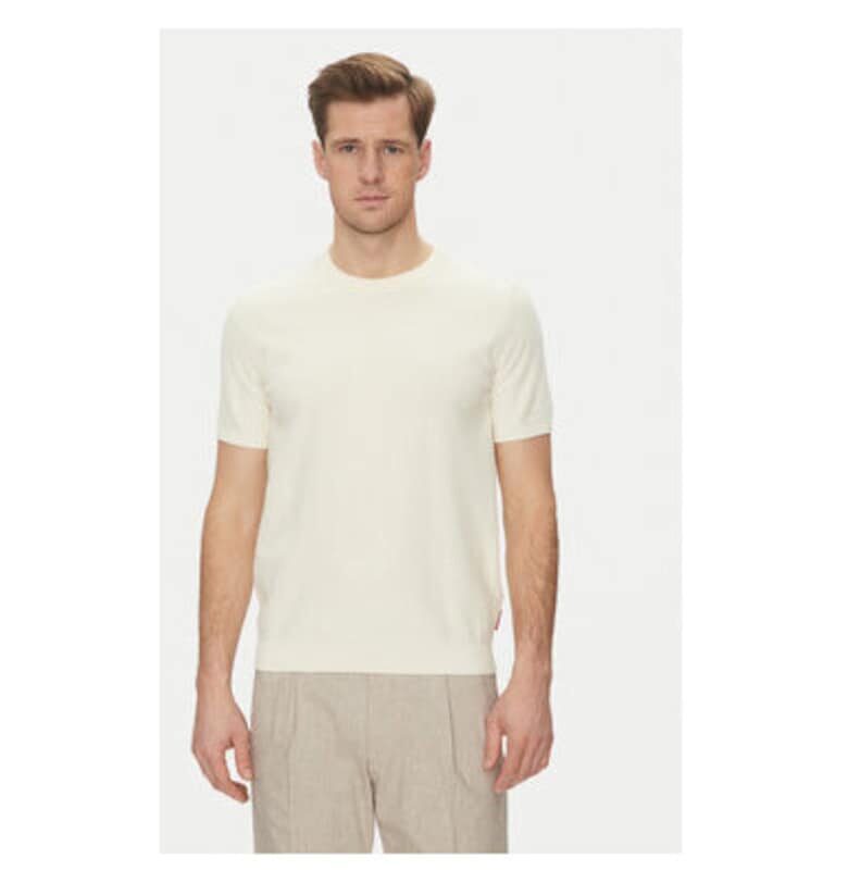 Мъжки пуловер  памук - бежов - Бежов joop jeans