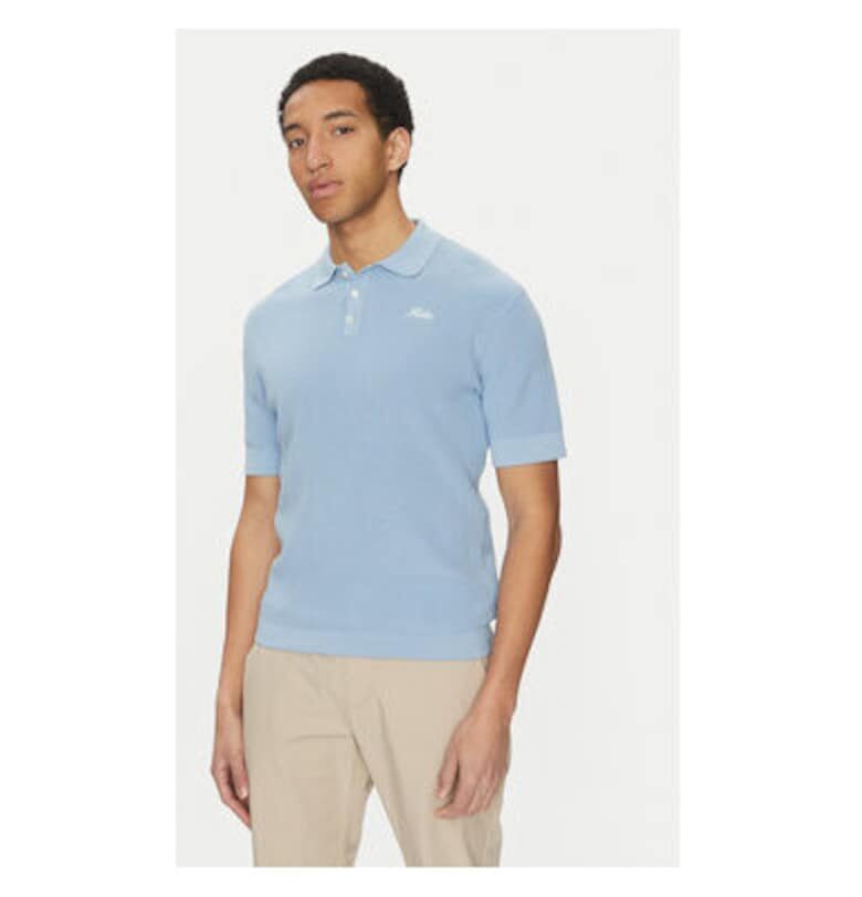 Мъжки пуловер халат Di Kappa - 63127ZW - памук - син - Син Robe Di Kappa